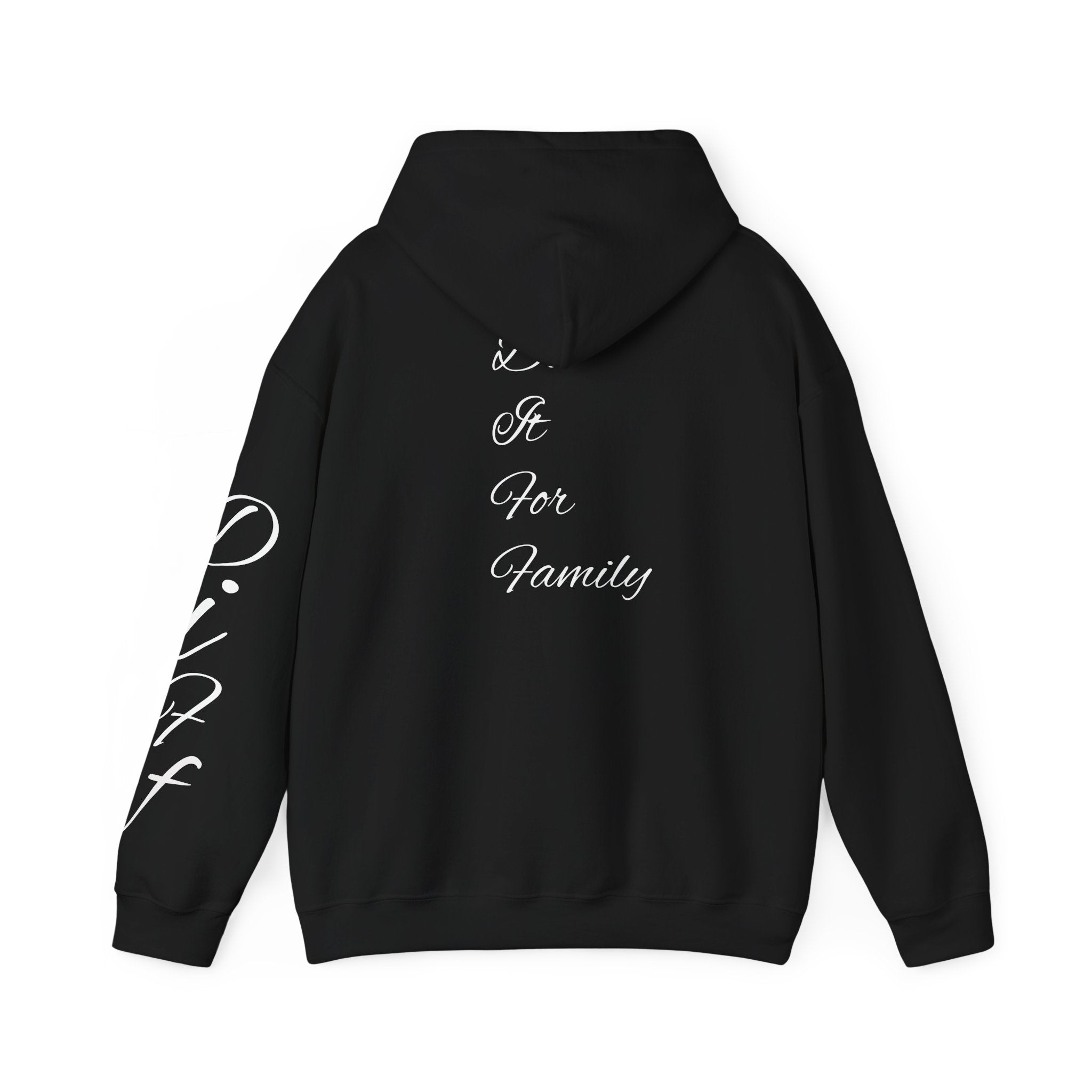 DiFf Originals Hoodie "Black" - "Do It For Family" Edition