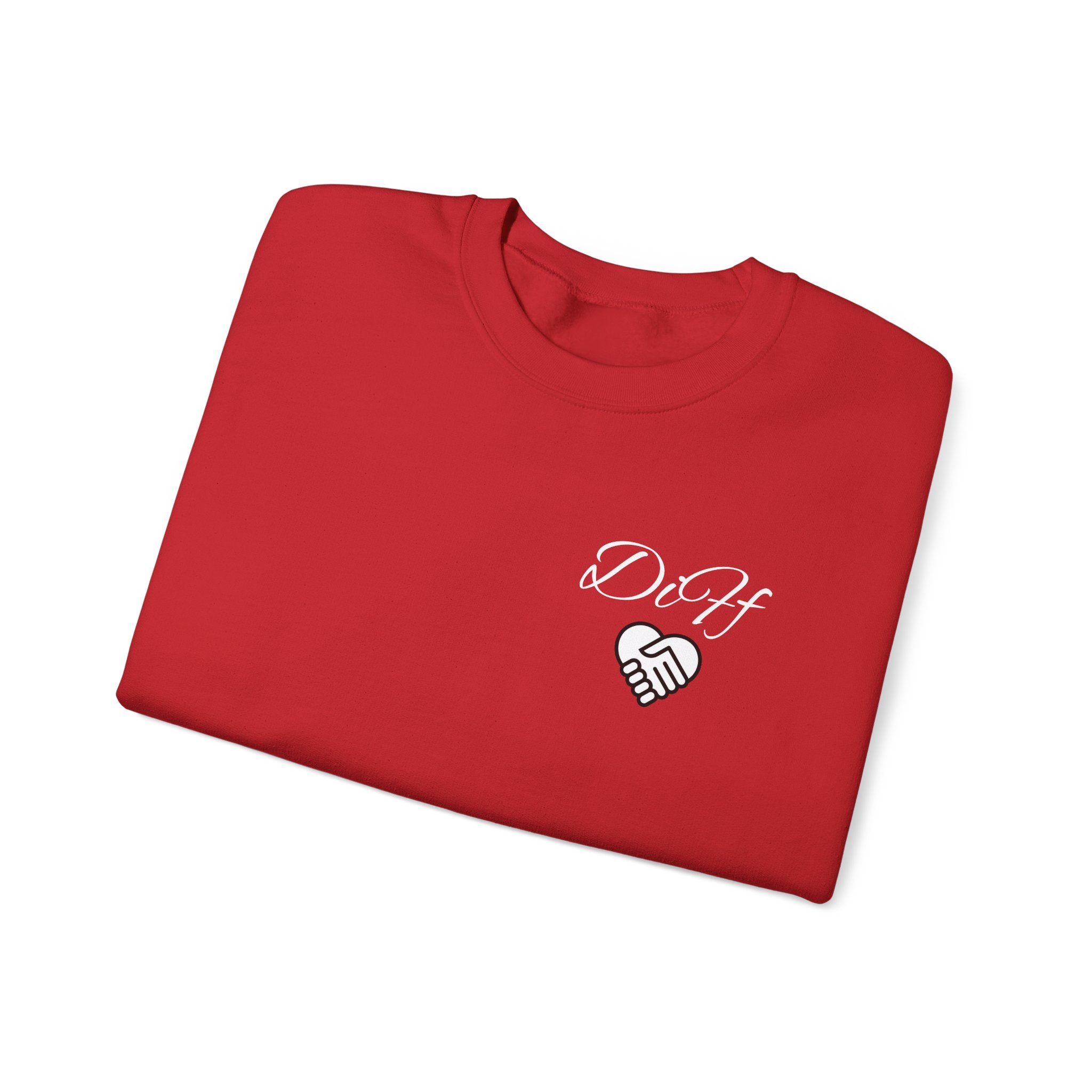 DiFf Originals Crewneck Sweatshirt "Red"