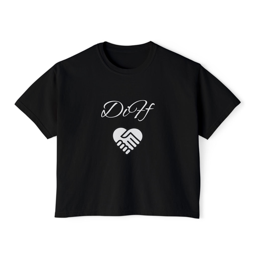 DiFf Originals Crop Top "Black"