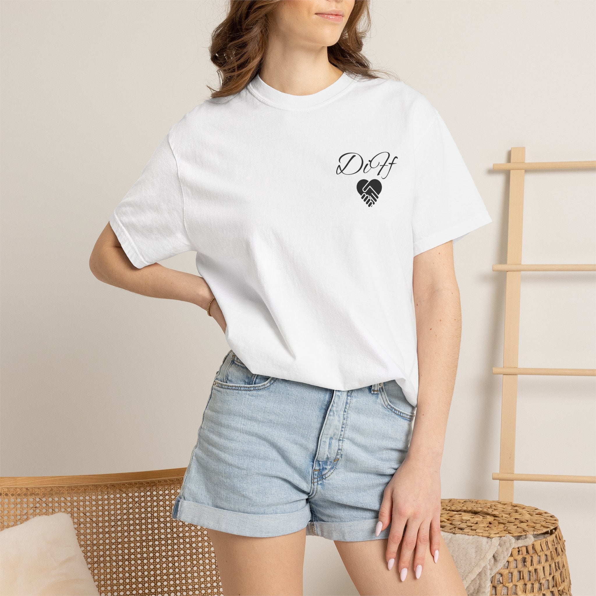 DiFf Originals T-shirt "White" - "Do It For Family" Edition