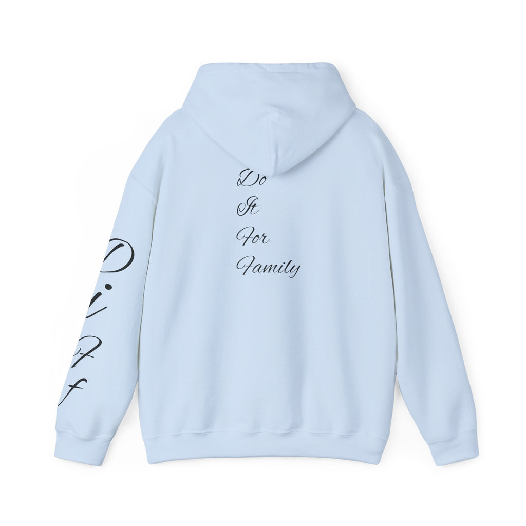 DiFf Original Hoodie "Light Blue"- "Do It For Family Edition"