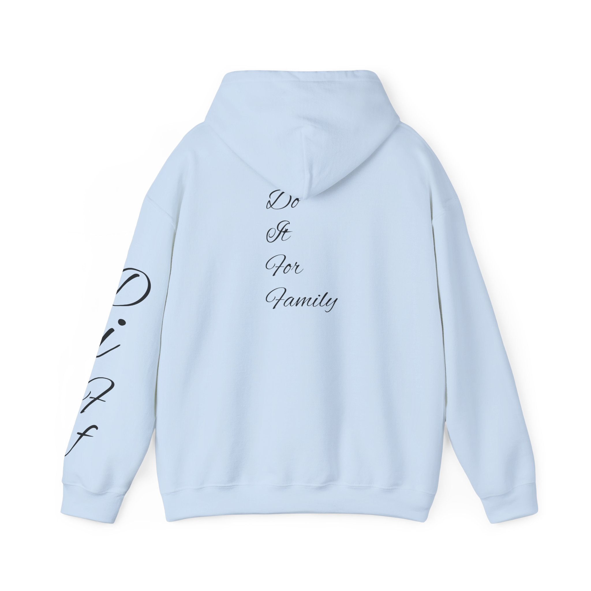 DiFf Original Hoodie "Light Blue"- "Do It For Family Edition"