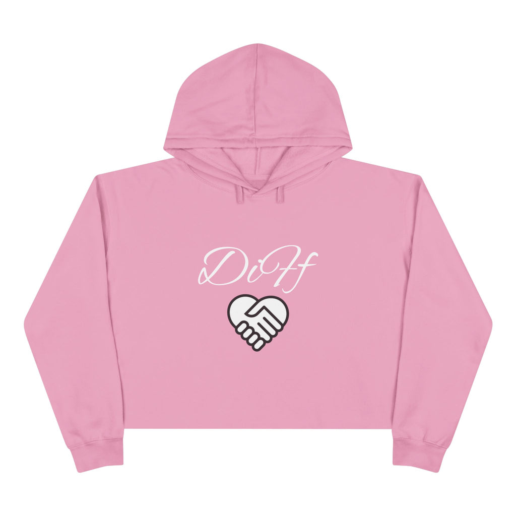 DiFf Originas Crop Hoodie "Light Pink"