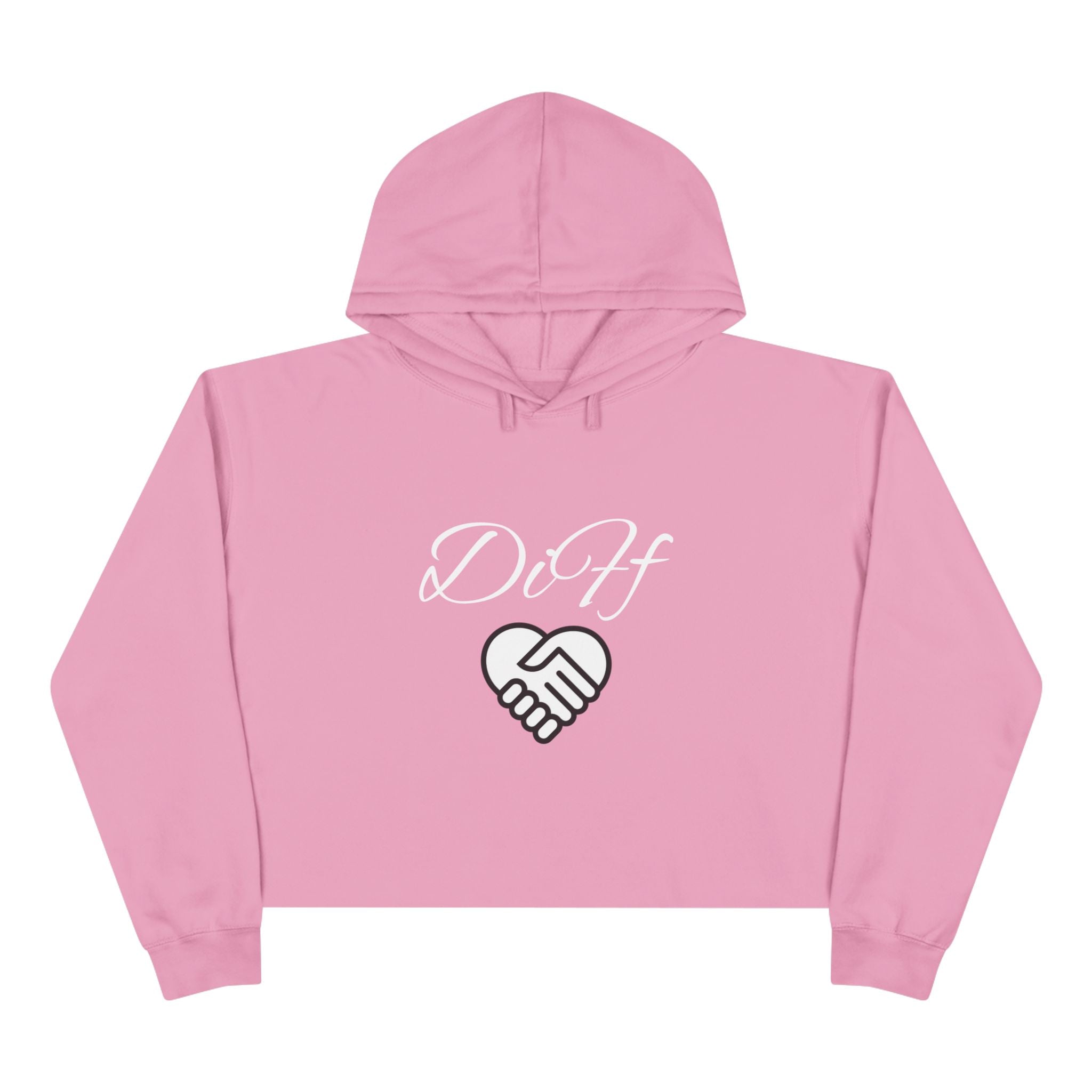 DiFf Originas Crop Hoodie "Light Pink"