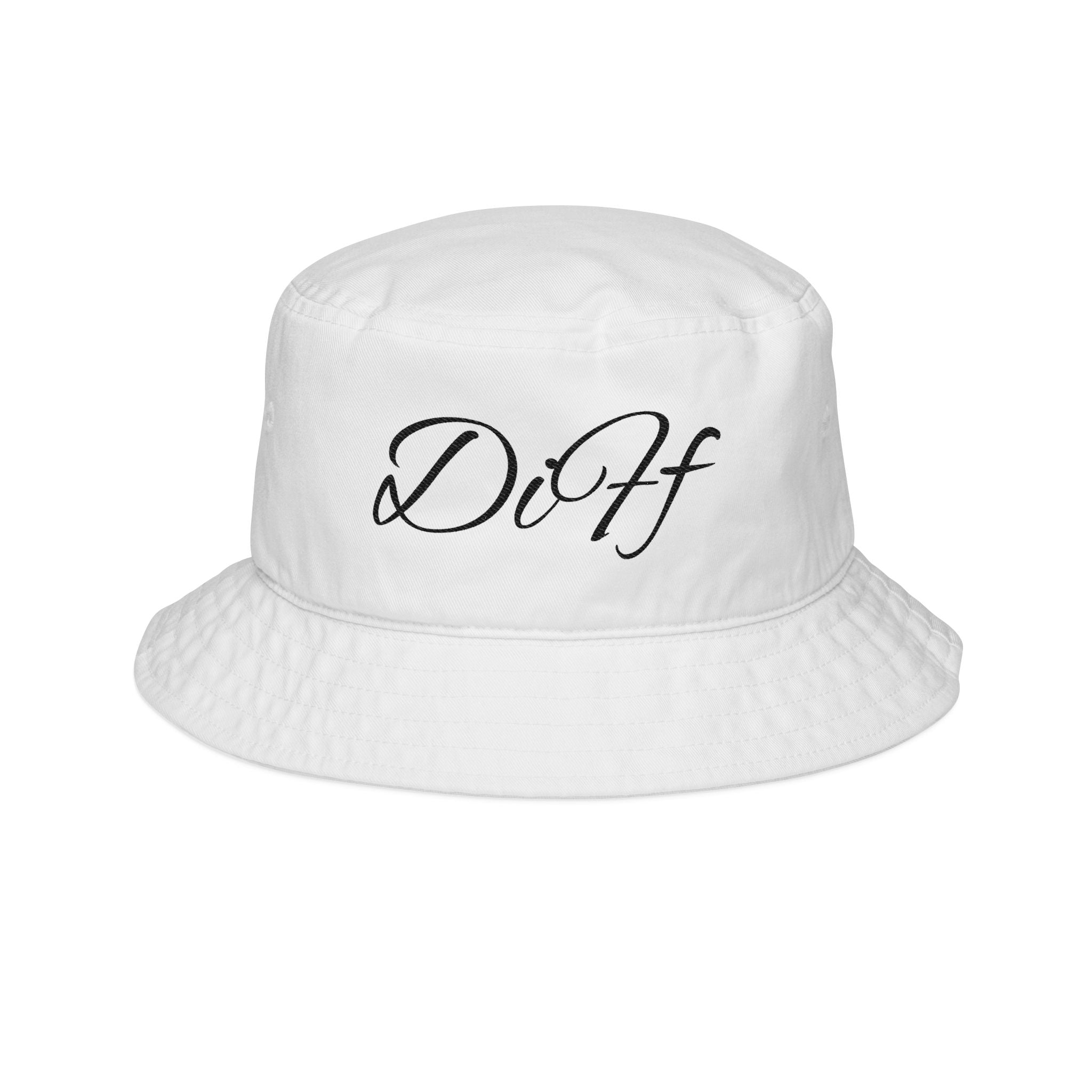 DiFf Originals Bucket Hat "White"