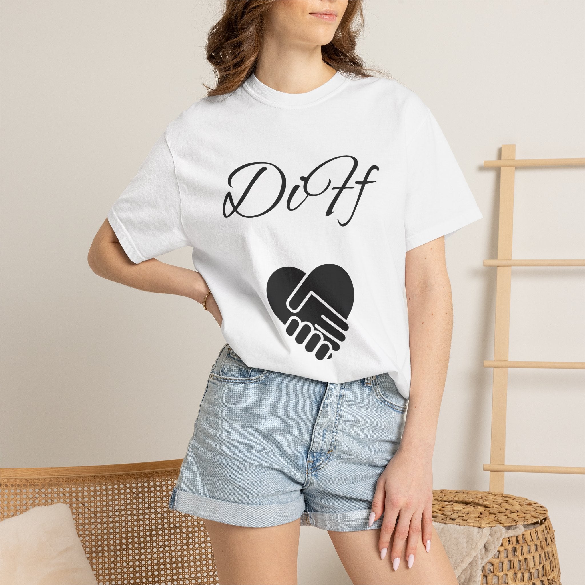 DiFf Originals T-shirt "White" - "Do It For Family" Edition