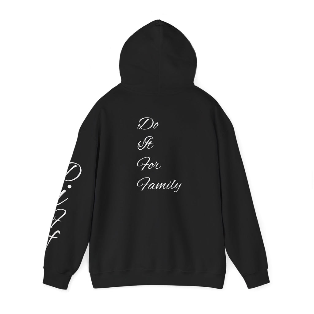 DiFf Originals Hoodie "Black" - "Do It For Family" Edition