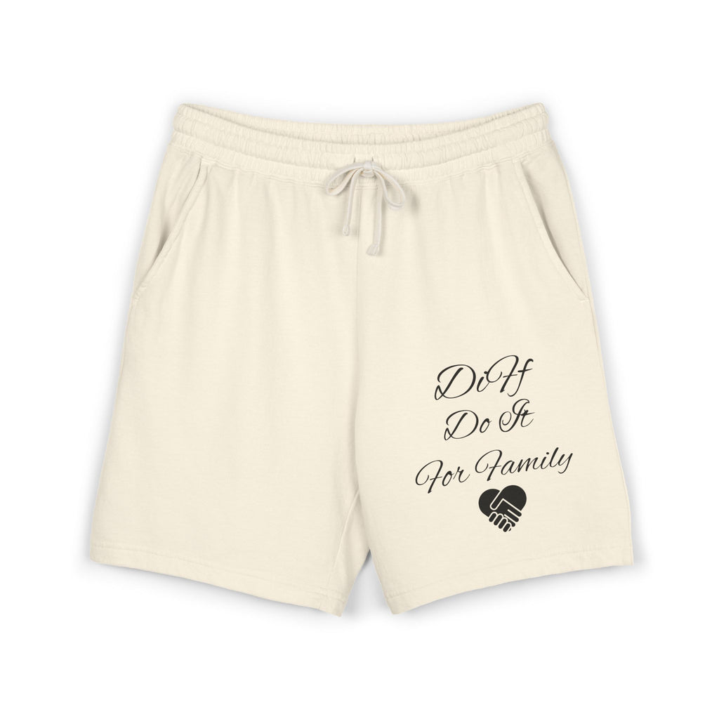 DiFf Originals Lounge Shorts "Khaki"- "Do It For Family" Edition