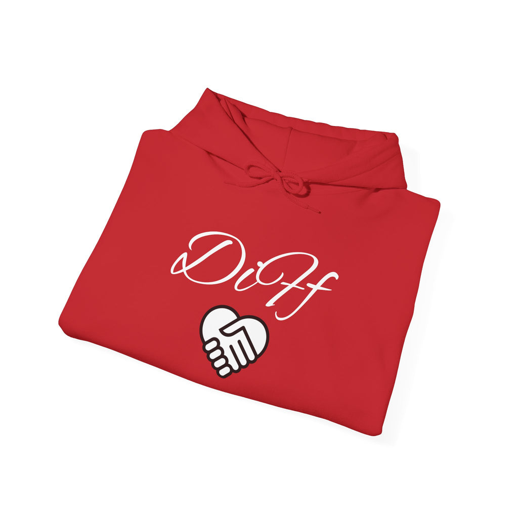 DiFf Originals Hoodie "Red" – "Do It For Family" Edition