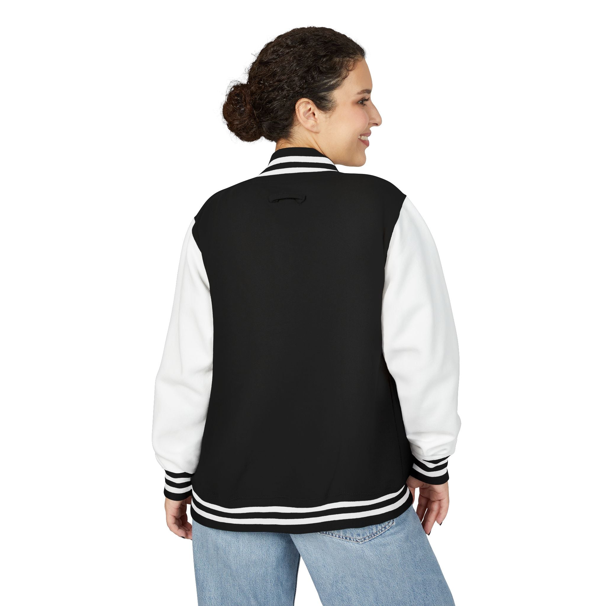 DiFf Originals Letterman Jacket "Black and White"