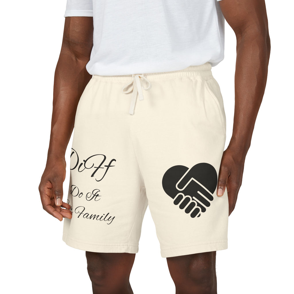 DiFf Originals Lounge Shorts "Khaki"- "Do It For Family" Edition