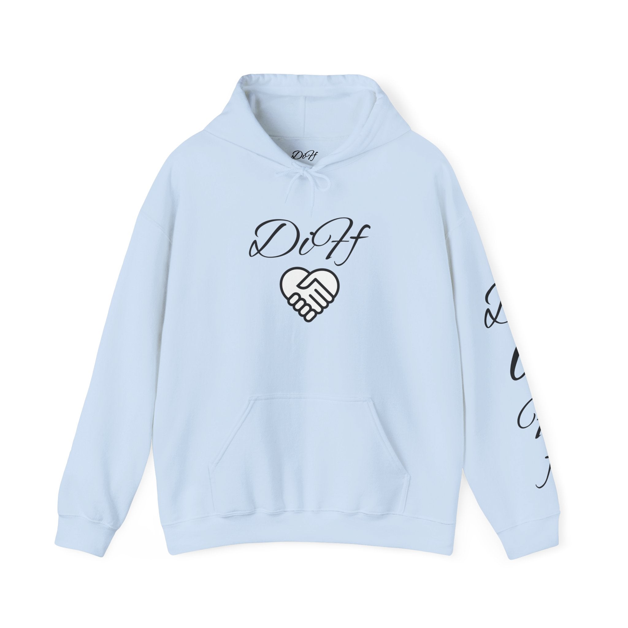 DiFf Original Hoodie "Light Blue"- "Do It For Family Edition"