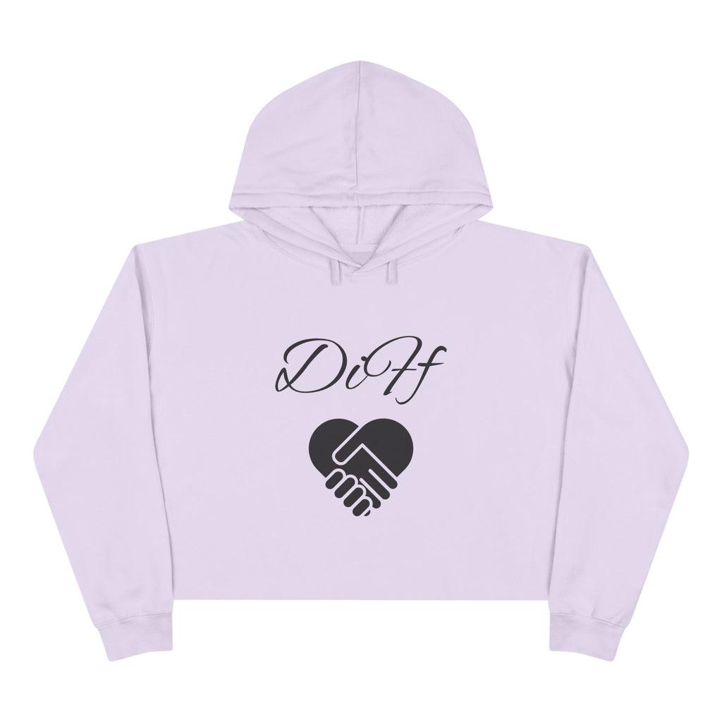 DiFf Originals Crop Hoodie "Light Purple"