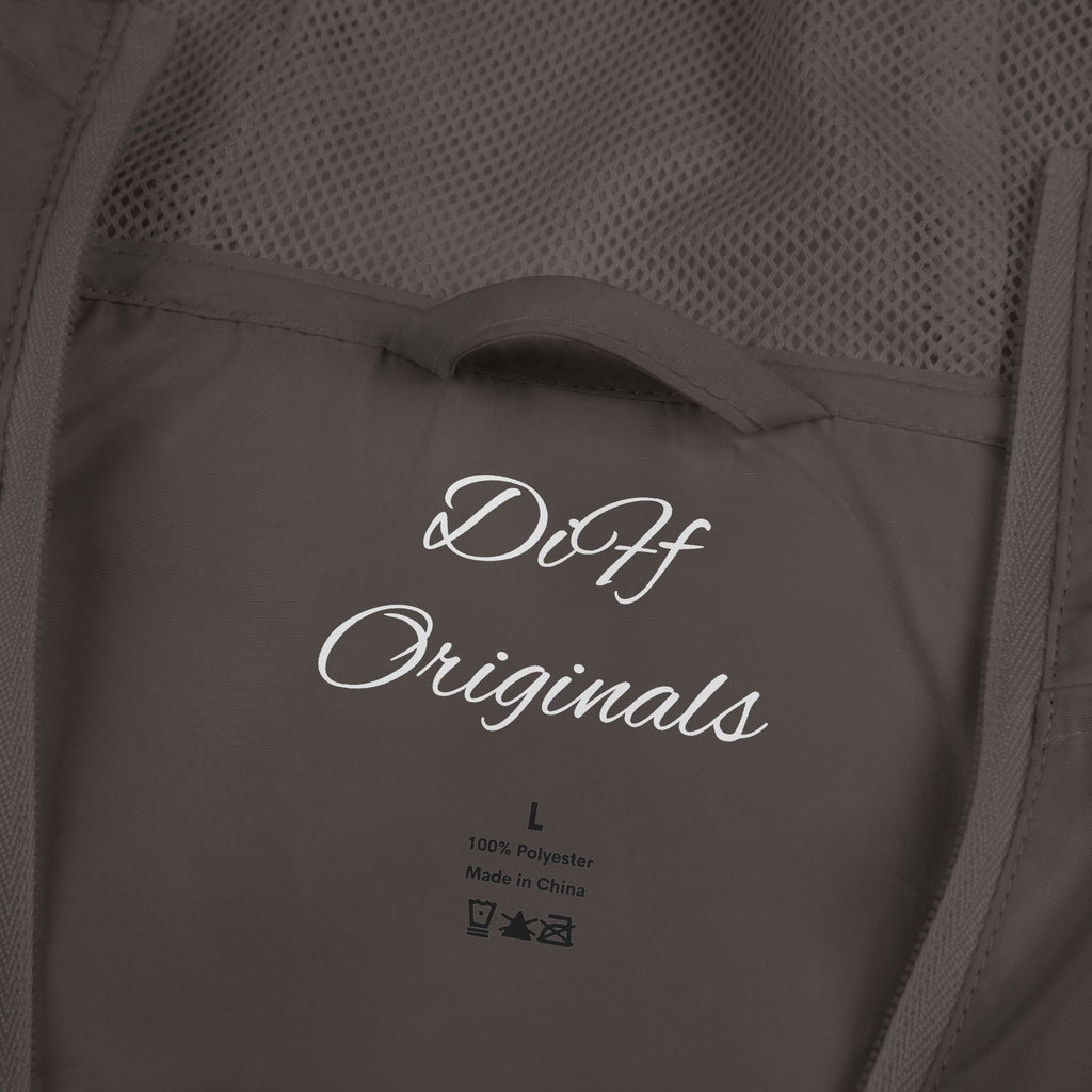 DiFf Originals Windbreaker "Dark Gray" - "Do It For Family Edition"