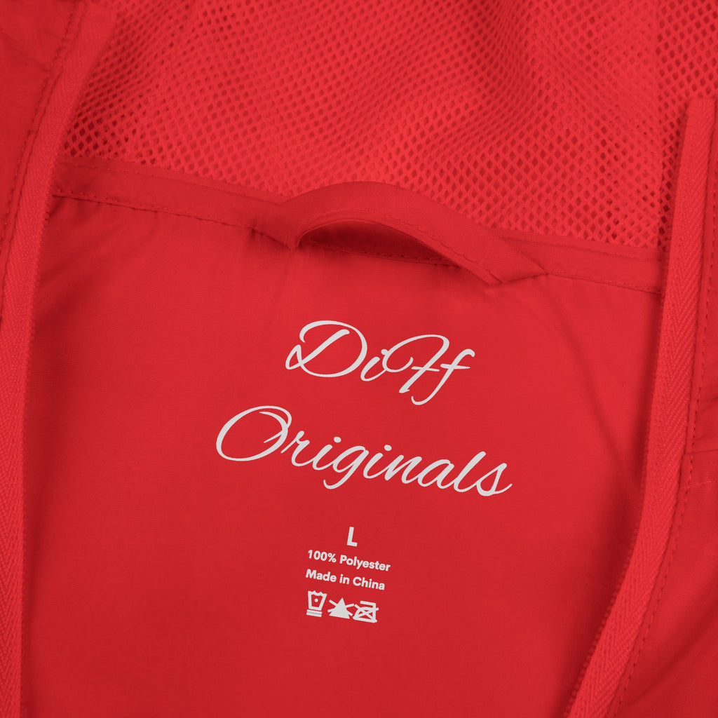 DiFf Originals Windbreaker "Red" - "Do It For Family" Edition