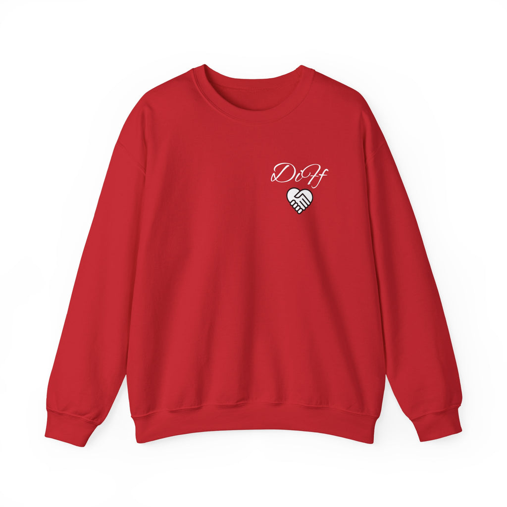 DiFf Originals Crewneck Sweatshirt "Red"