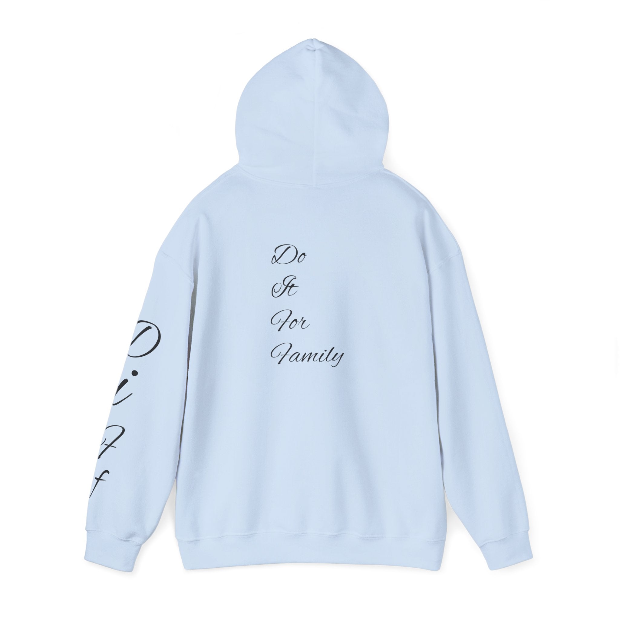 DiFf Original Hoodie "Light Blue"- "Do It For Family Edition"