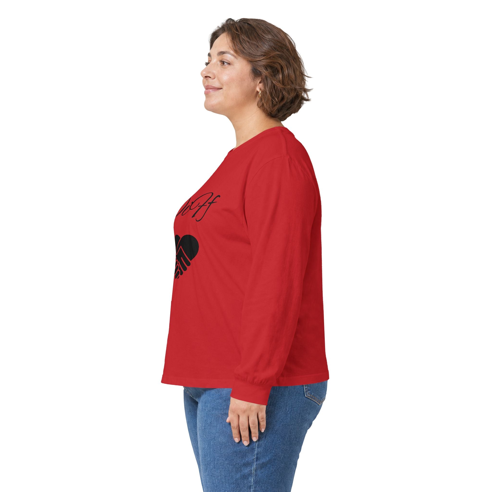 DiFf Originals Long Sleeve Tee "Red"