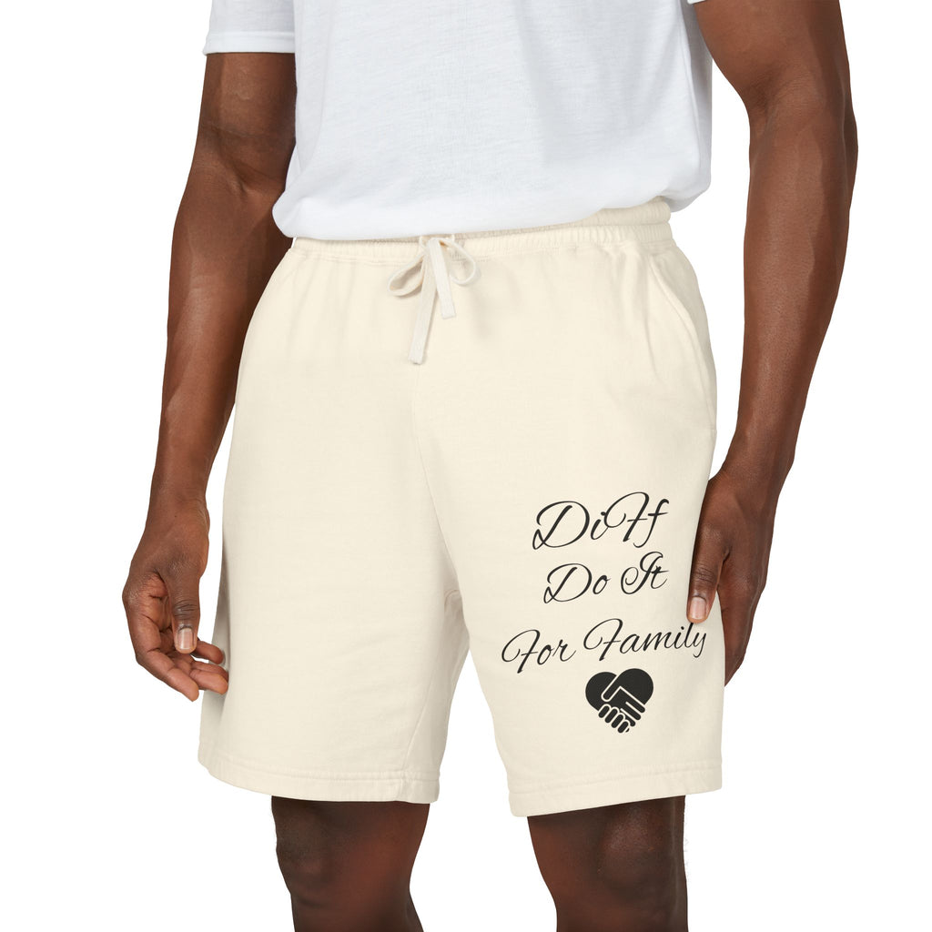 DiFf Originals Lounge Shorts "Khaki"- "Do It For Family" Edition