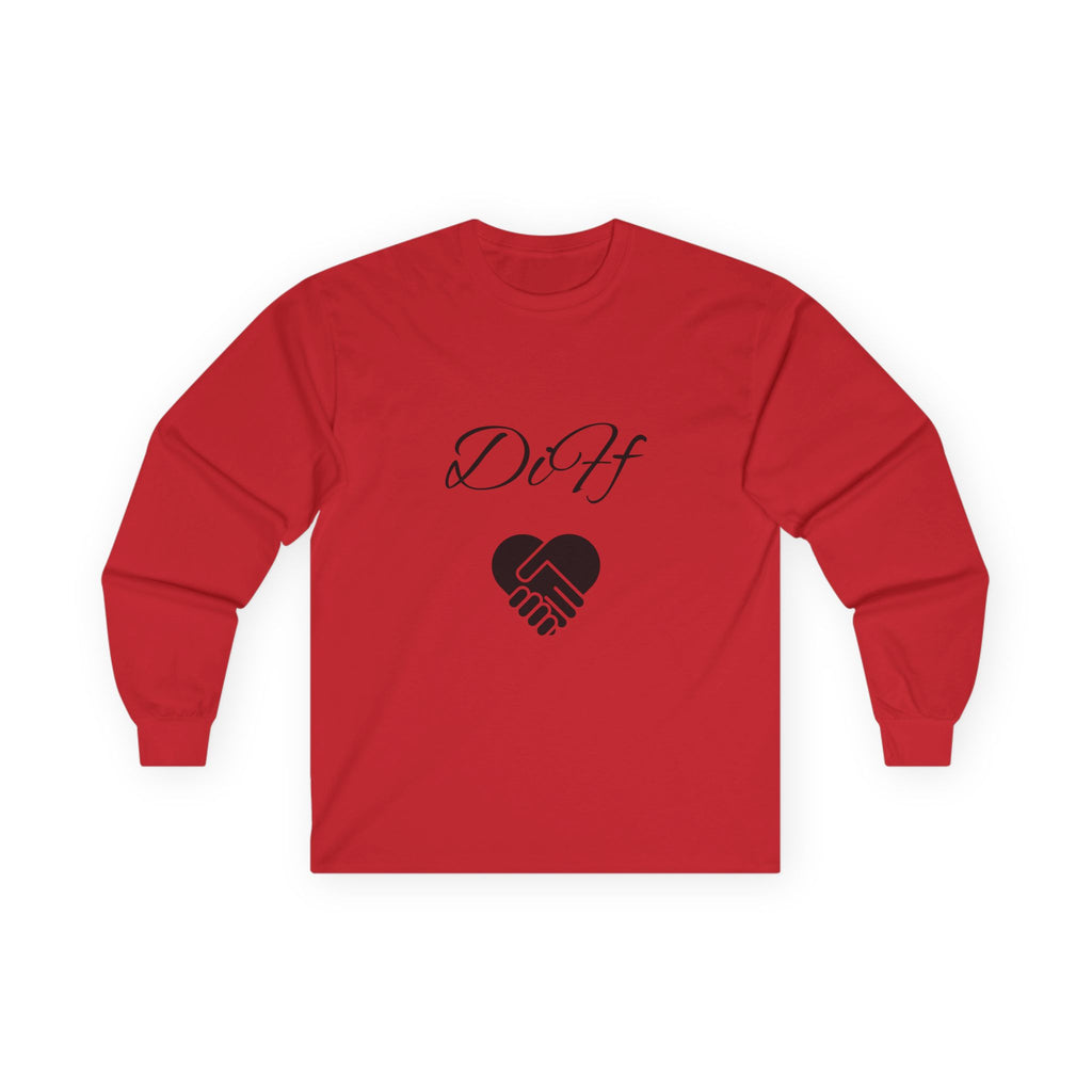 DiFf Originals Long Sleeve Tee "Red"