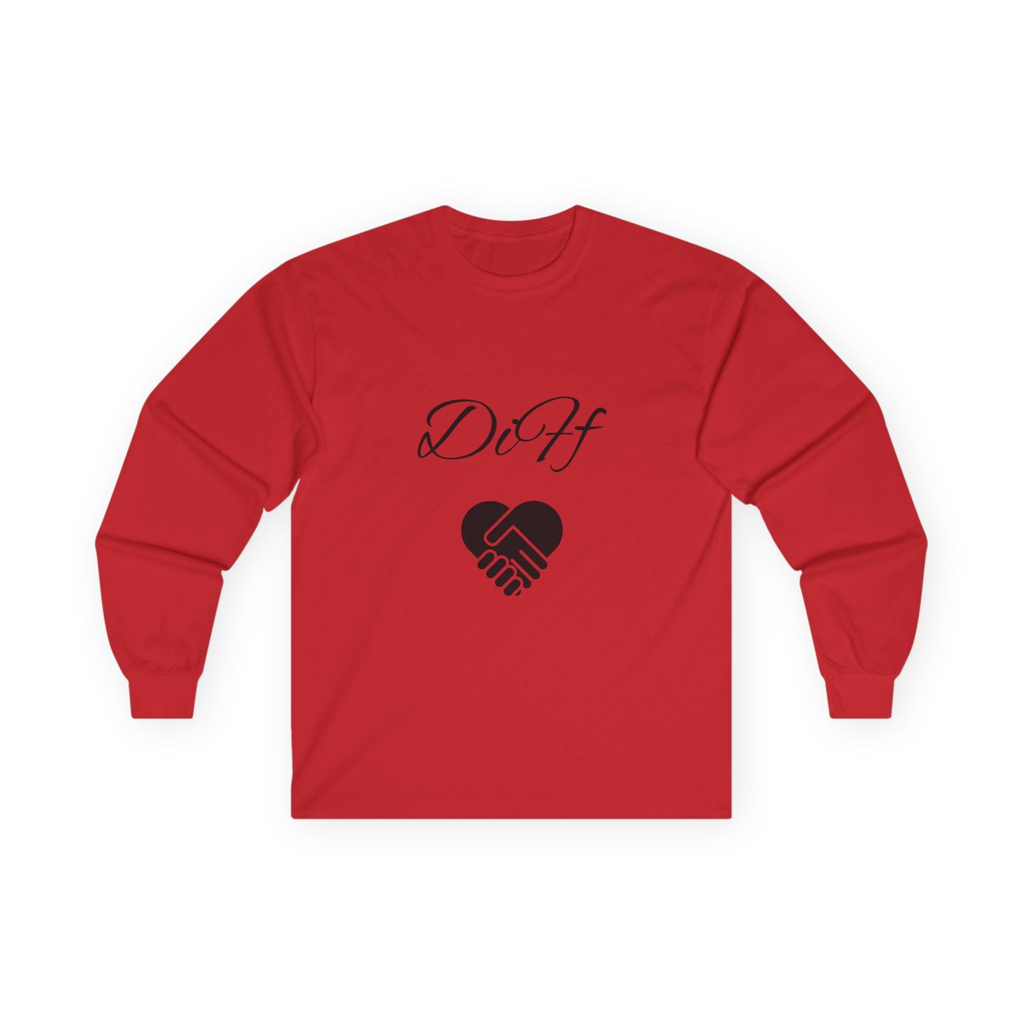 DiFf Originals Long Sleeve Tee "Red"