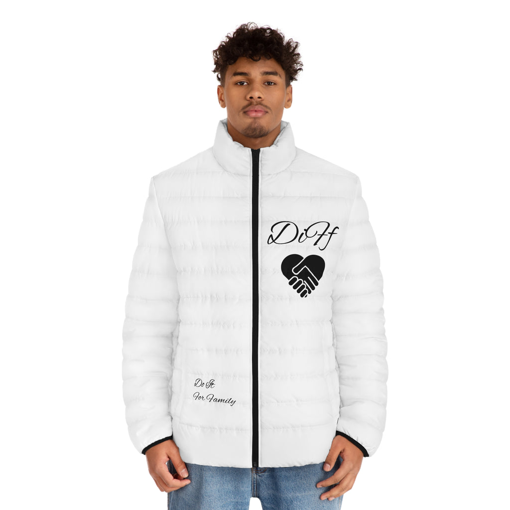 DiFf Originals Puffer "White"- "Do It For Family" Edition